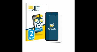BROTECT - Screenprotector voor Cubot A40 - Folie Beschermfolie transparant 2 Stuks