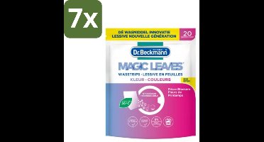 Dr. Beckmann Wasmiddeldoekjes Kleur 20 stuks per verpakking - Bulkverpakking - 7 stuks