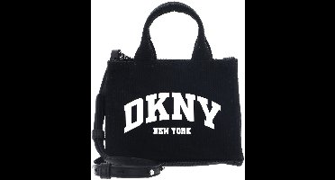 DKNY handtas schoudertas Hadlee Mini Crossbody Black / Silver zwart