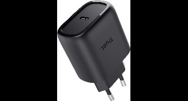 Trust Maxo 45W USB‑C GaN oplader – Snelle Oplader - met 2m Kabel - Speciaal Ontworpen voor Samsung - Zwart
