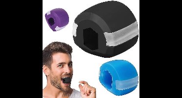 Core® Kaaklijn Trainer - Kaaklijn - Paars/Zwart/Blauw - 3cm x 4cm x 3cm