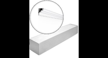 NMC C-box-10 NOMASTYL Noel Marquet 1 doos 10 stukken Kroonlijst modern design wit | 20 m