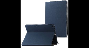 Accezz Tablet Hoes - Geschikt voor Apple iPad 9/8/7 10.2 inch (9e generatie 2021 / 8e generatie 2020 / 7e generatie 2019) - Classic Tablet Case - Donkerblauw