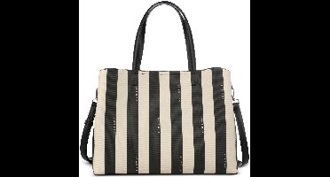 bugatti handtas schoudertas Cleo Hand Bag Black zwart