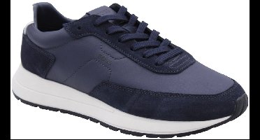 Hugo Boss - Schoenen - Donkerblauw - Heren - Maat 42 -