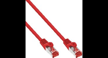 InLine® Patchkabel, S-STP/PiMF, Cat. 6, rood, 10m