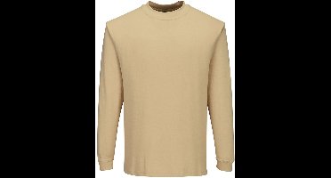 Portwest Vlamvertragende Modaflame Anti-statisch T-Shirt Lange Mouw FR11 - Bruin - M