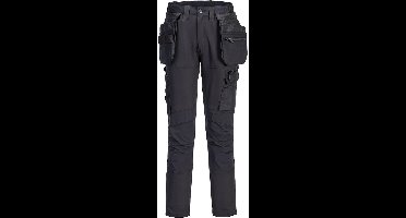 Portwest DX4 Craft Broek met Holsterzakken DX456 - Zwart - 30
