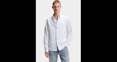 BOSS Black Casual hemd lange mouw Blauw H-LIAM-BD-E-C1-261 10279014 0 50560595/450