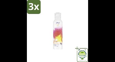 3 x Dove – Douche- & Scheerschuim – Bath Therapy Glow – 200 ml - Grootverpakking - Douche En Scheerschuim - Huidverzorging - Stralende Huid - Niacinamide - Huidbarrière