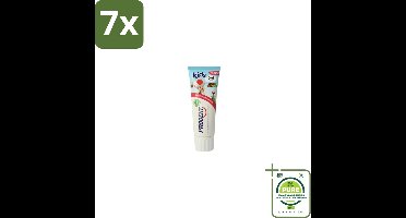 7 x Prodent Tandpasta Super Mario 0-6 jaar 75 ml - Grootverpakking - Kinder Tandpasta - Melktanden - Gaatjes Voorkomen - Kinder Mondhygiëne - Super Mario
