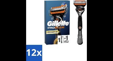 Gillette - ProGlide Power – Scheersysteem – Elektrisch - Voordeelverpakking - 12 stuks