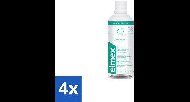 Elmex Mondspoeling Sensitve 400 ml - Voordeelverpakking - 4 stuks