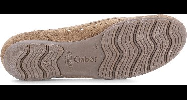 Gabor Ballerina met gaatjes 84.169.18 Bruin