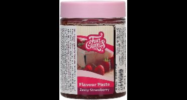 FunCakes Smaakpasta - Aroma - Aardbei Friszuur - 120g