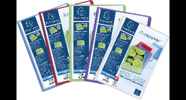 Exacompta 12x Kreacover® Chromaline Personaliseerbare showalbums PP met vaste rug - 30 tassen - 60 zichten - A4 - Geassorteerd - 5739E