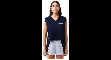 Lacoste Tf7105 Mouwloos T-shirt Blauw 40 Vrouw