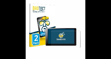 BROTECT - Screenprotector voor Pioneer SPH-EVO950DAB - Folie Beschermfolie transparant 2 Stuks