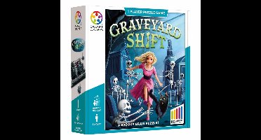 SmartGames - Graveyard Shift - 80 opdrachten - griezelig leuke breinbreker - tieners én volwassenen