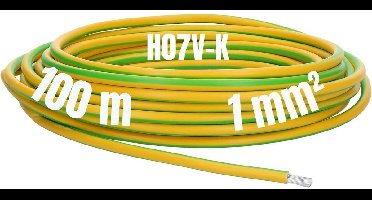 LAPP 4160300 Draad Multi-Standard SC 2.1 1 x 1 mm² Groen, Geel 100 m