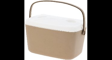 koelbox - 30 liter - koelboxen -Taupe - per set van 2 stuks