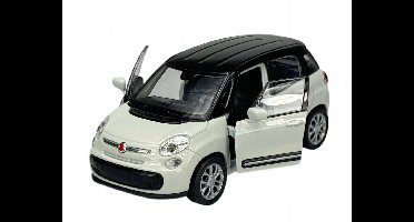 Welly Fiat 500L wit metalen modelauto 1:34 - nieuw