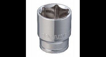 Proline 8 mm 3/8" zeskantdop, 28 mm lengte, CrV-staal