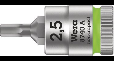 Wera 05003331001 8740 A Zyklop Dopbit - Inbus - 2,5 x 28mm x 1/4"