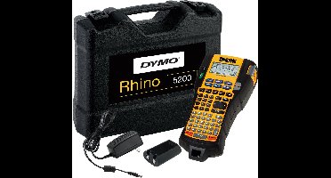 DYMO Rhino 5200 Labelprinter | Industriële labels | Draagbare, robuuste labelprinter voor professionals in laagspanning, elektro en MRO