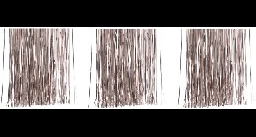 Decoris kerstboom folie slieren - 8x zakjes - tinsel - lichtroze - 50 cm - kerstboomversiering