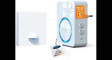 m-e BELL-5804 draadloze bewegingsmelder met Wifi ontvanger - 300 meter bereik