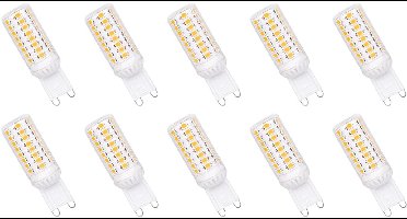 Spectrum LED Insteeklampje G9 4.5W - 230V - 560 Lumen - 4000K Neutraal Wit - Natuurlijk Licht - Energiezuinig - 10 stuks