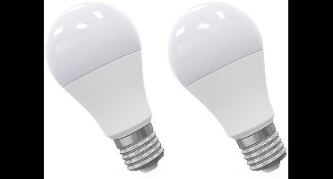 Spectrum Dimbare LED Lamp E27 11W - 230V - 1050 Lumen - 6000K Koud wit - Helder daglicht - Dimbaar - Energiezuinig - 2 stuks