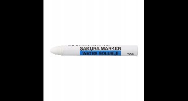 Sakura Water Soluble Marker - Wit, Tijdelijk Teken- en Markeerinstrument