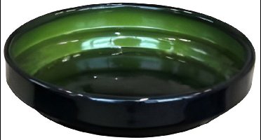 Buitengewoon de boet - Upcycle schotel Algen groen M 12x2,5cm