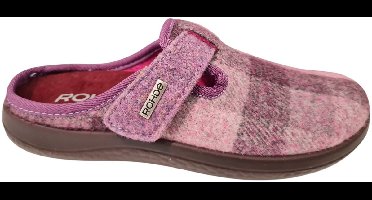 Rohde Roze Open Dames Pantoffels - Roze - 36