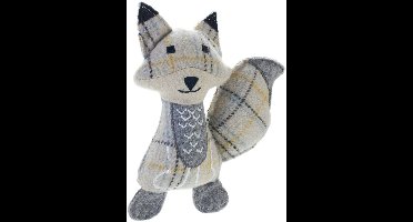 Hunter - Honden speelgoed - Knuffel voor honden - Fox - Beige - 23cm