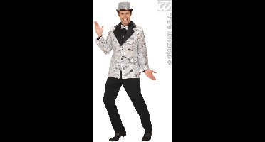 Pailletten jas goud heren