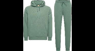 Mario Russo Trainingspak Anselm - Huispak - Joggingpak - Hoodie - Duck Green