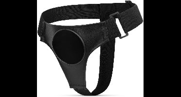 Fetish Collection – Harness Met Zuignap – Zwart