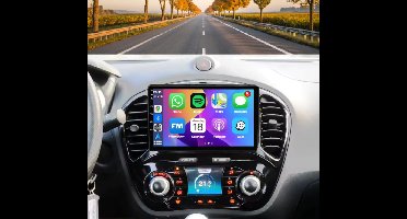 Autoradio 4/64 met Carplay en Android auto | Geschikt voor Nissan Juke 2 2010-2015 | Radio scherm met Navigatie | 2010 2011 2012 2013 2014 2015 | YF15