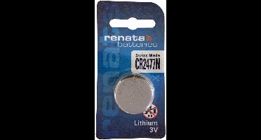 Renata CR2477N Lithium Knoopcel Batterijen 3V - Per 6 stuks