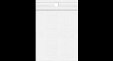 Gripzakken 10x15cm PE 100 micron (100 stuks) | ziplock | gripzak