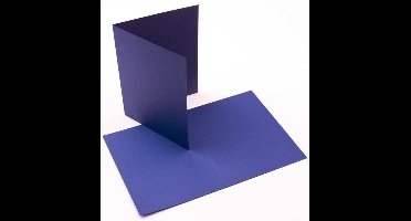 Kaarten Blauw 17,8x12,4cm (50 stuks)
