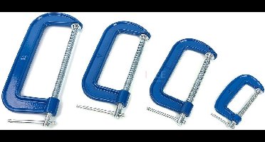 hbm professionele stalen c-klem 50 mm