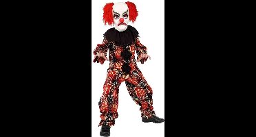 "Angstaanjagend Halloweenclownspak voor kinderen - Kinderkostuums - 122/134"