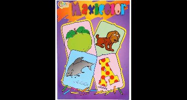 Kleurboek - Maxicolor - 1st. - Willekeurig geleverd