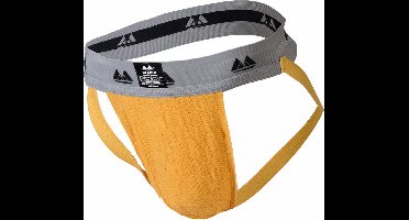 MM Sports Original Edition Swimmer/Jogger Jockstrap 2 inch Yellow - MAAT M - Heren Ondergoed - Jockstrap voor Man - Mannen Jock