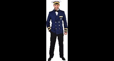 Magic Design Colbert Marine Heren Polyester Navy Maat Xl