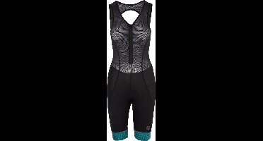 AGU High Summer Fietsbroek met Zeem Trend Dames - Met Bretels - Groen - XS